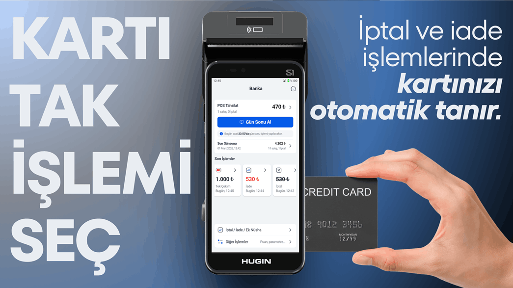 Hugin S1 Otomatik Kart Tanıma